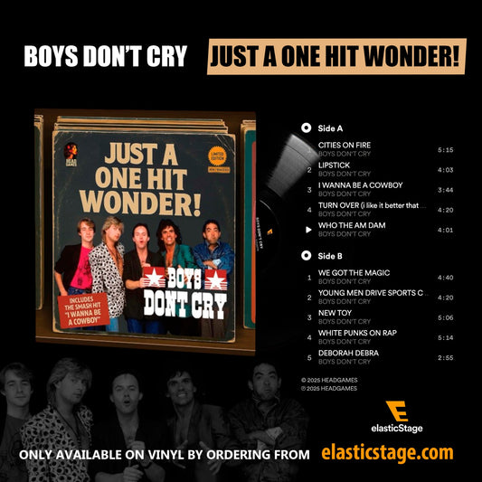 12 INCH VINYL ON DEMAND- BOYS DON'T CRY - NEW WAVE GIANTS