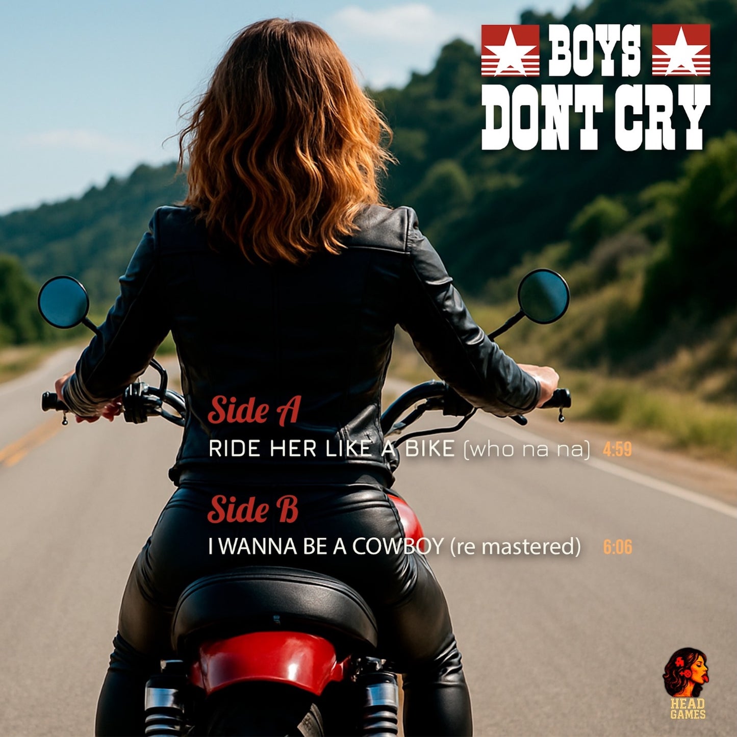 RIDE HER LIKE A BIKE EXCLUSIVE VINYL 12 INCH FOR BOYS DON'T CRY SPOTIFY FANS ONLY